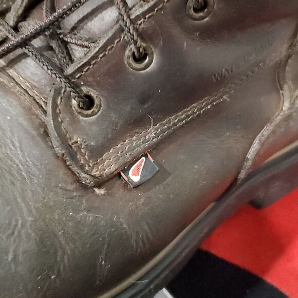 Red Wings 4200 High Steel Toe Boots in Brown Leather Size 10 - Picture 8 of 16